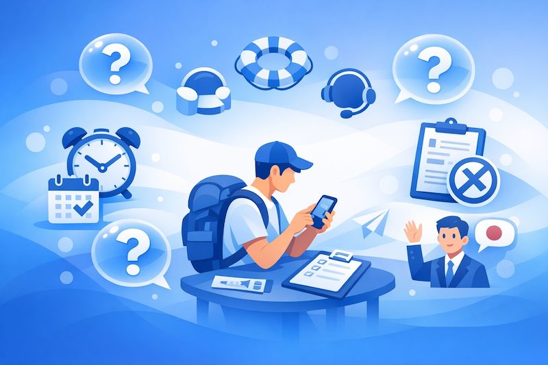 現地オプショナルツアー予約に関するよくある質問